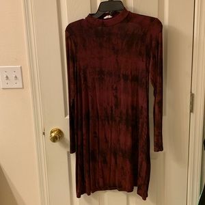 Maroon dress